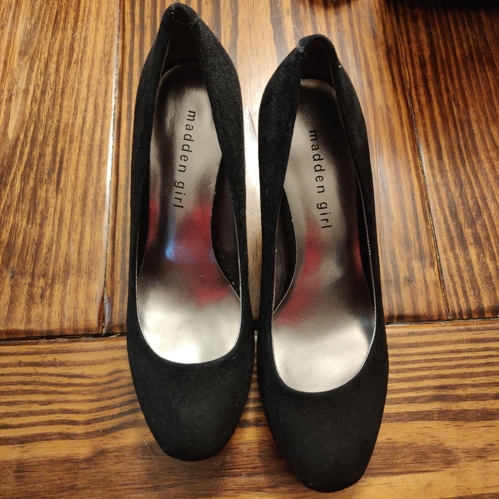 Madden Girl Suede Heels